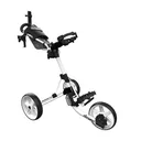 Clicgear M4 manuell vagn, matt white