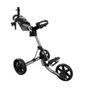 Clicgear M4 manuell vagn, matt silver