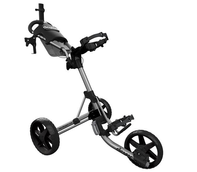 Clicgear M4 manuell vagn, matt silver