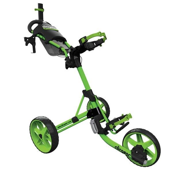 Clicgear M4 manuell vagn, matt lime