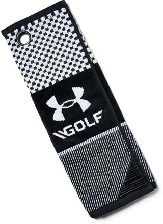 Under Armour Under Armour Bag golf handduk, svart/vit