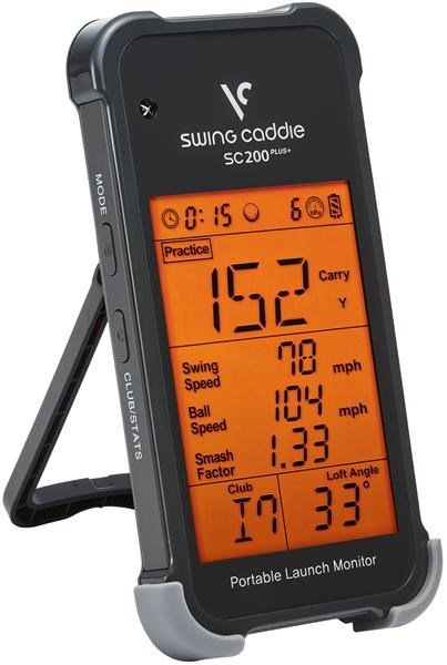 Voice Caddie Swing Caddie Launch Monitor SC200+ black