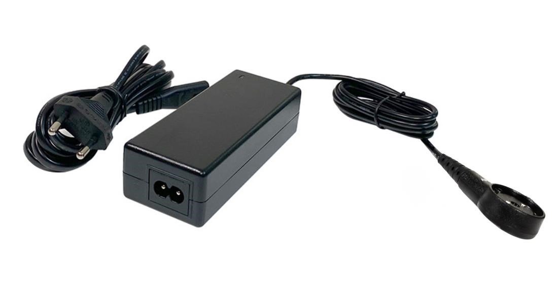 JuCad laddare för JuCad Powerpack 100/240V, magnetisk kontakt (powerclip)