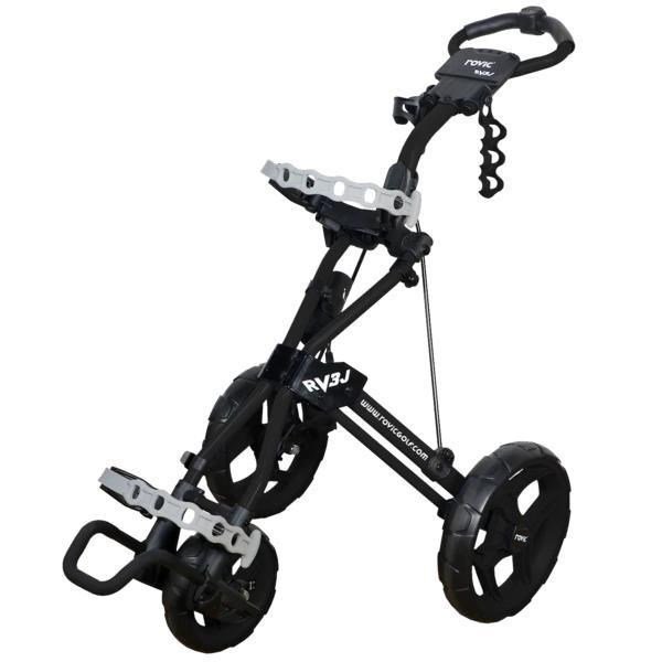 Clicgear Rovic RV3J junior trolley, charcoal/svart
