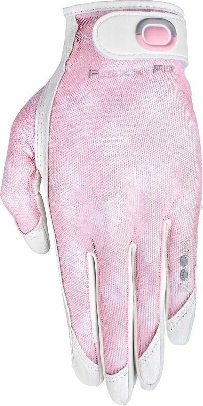 Zoom Zoom Sun Style damgolfhandske, vit/rosa