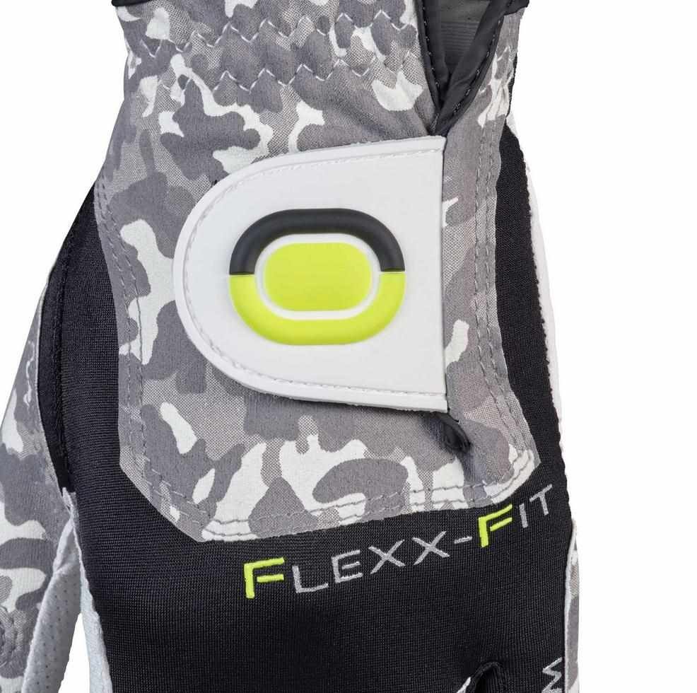 Zoom Zoom Weather herr golfhandske, vit/kamouflage