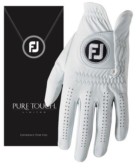 Footjoy FootJoy Pure Touch Limited herr golfhandske, vit
