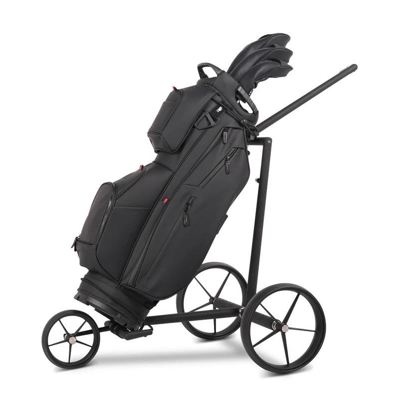 Big Max e-LITE 3 PHANTOM elektrisk golfvagn, svart + batteri, laddare