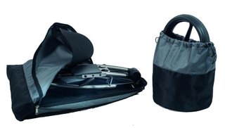Big Max eQ Travelcover trolley accessory, svart/grå