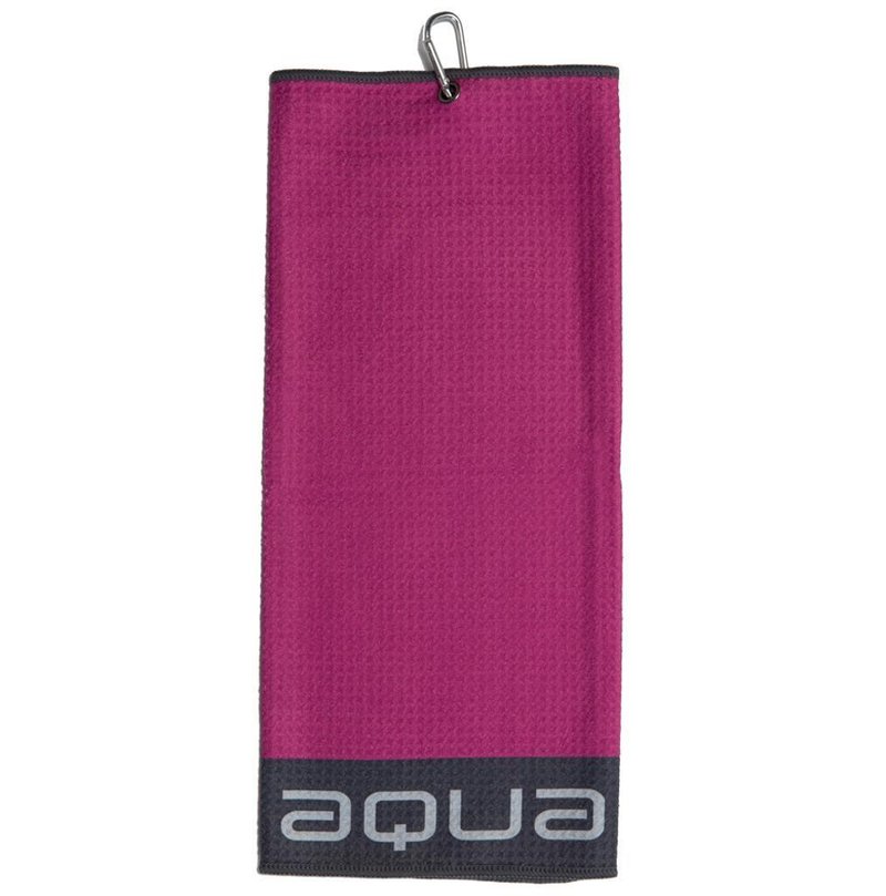 Big Max Aqua Trifold handduk, fuchsia/kol