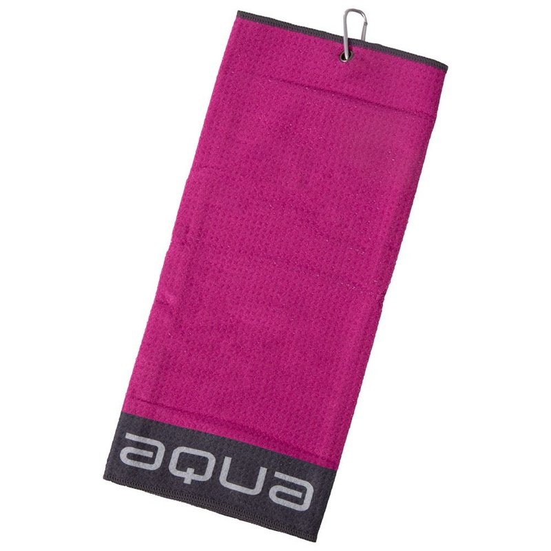 Big Max Aqua Trifold handduk, fuchsia/kol