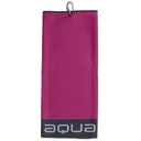 Big Max Aqua Trifold handduk, fuchsia/charcoal