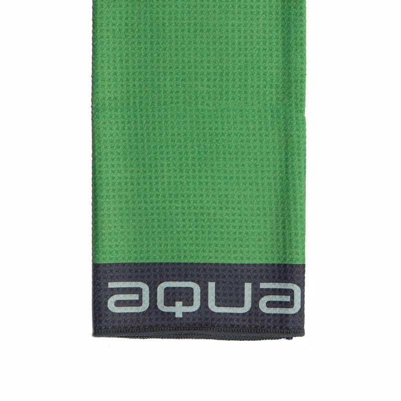 Big Max Aqua Trifold handduk, lime/kol