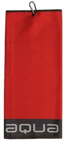 Big Max Aqua Trifold handduk, röd/kol