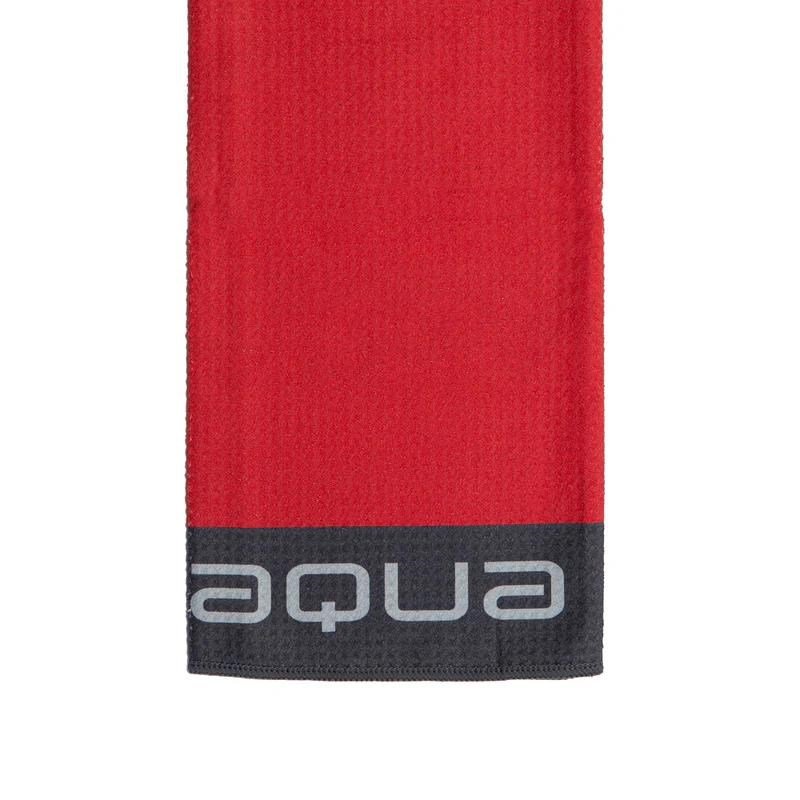 Big Max Aqua Trifold handduk, röd/kol