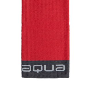 Big Max Aqua Trifold handduk, röd/kol