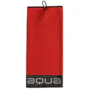Big Max Aqua Trifold handduk, röd/kol