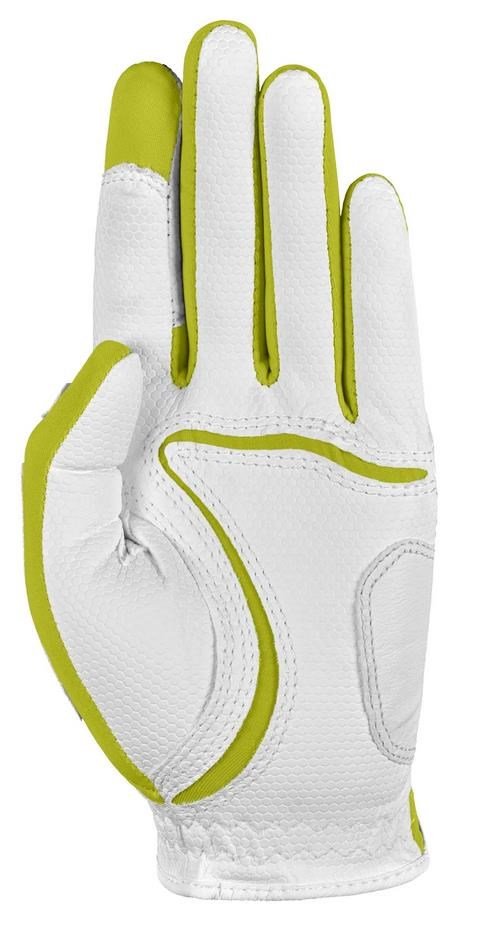 Zoom Zoom Weather herr golfhandske, vit/lime