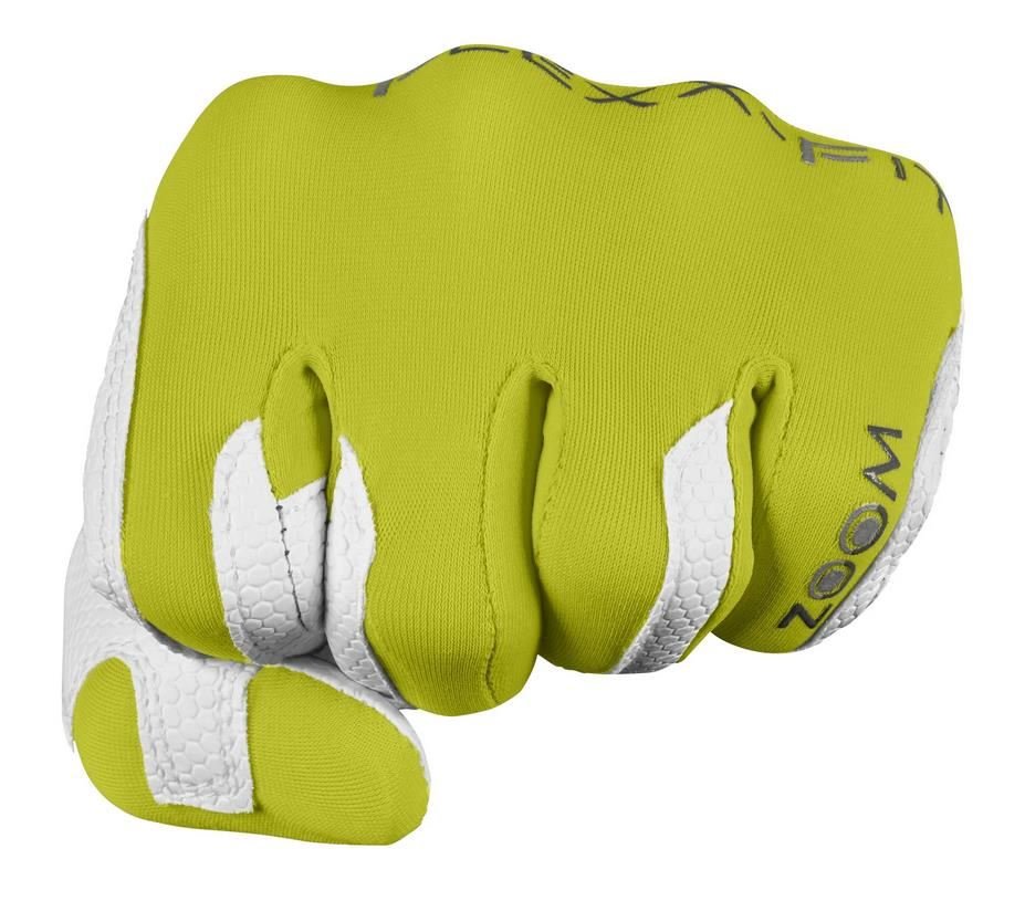 Zoom Zoom Weather herr golfhandske, vit/lime