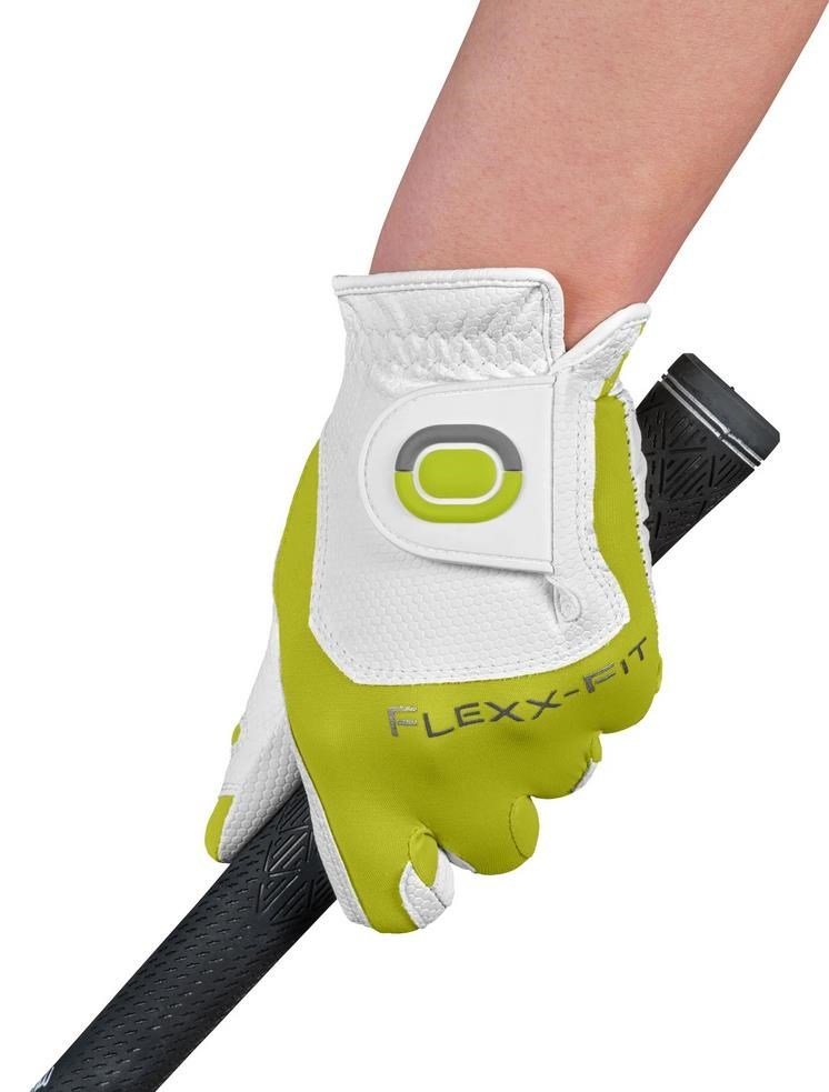 Zoom Zoom Weather herr golfhandske, vit/lime