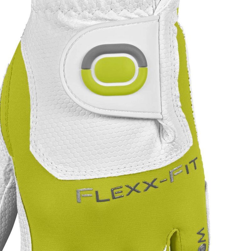 Zoom Zoom Weather herr golfhandske, vit/lime