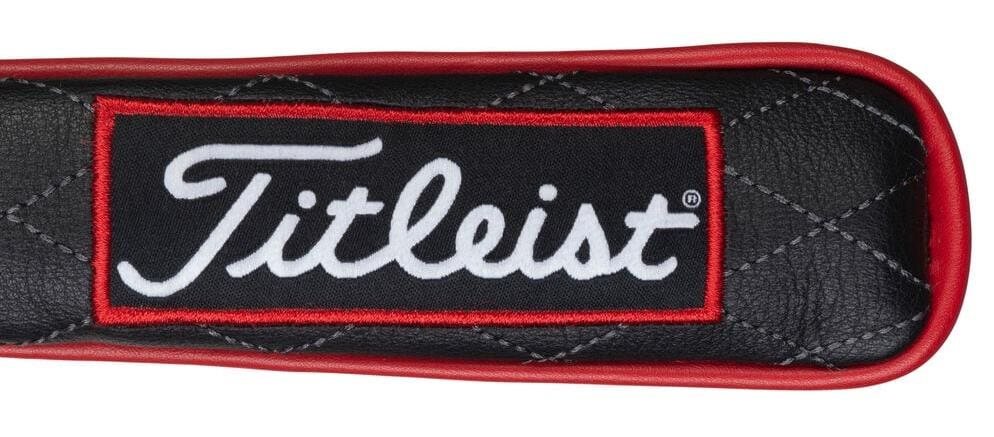 Titleist Jet Black Tour Alignment Stick Cover, svart/röd