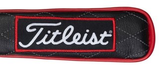 Titleist Jet Black Tour Alignment Stick Cover, svart/röd