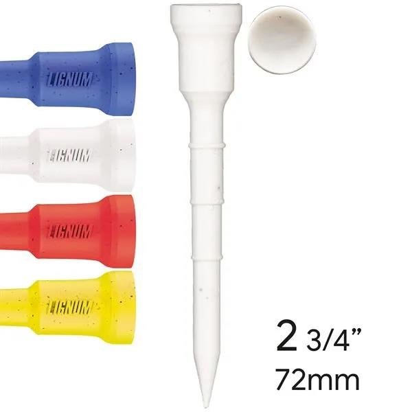 Lignum Lignum Tee 72mm (2 3/4") 12-pack, colour mix