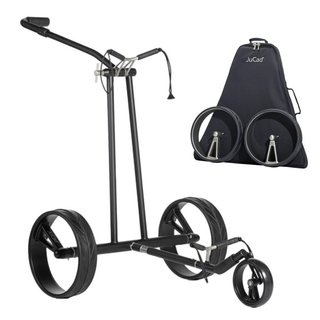 JuCad Phantom Titan black on black 2.0 elektrisk trolley + bärbag