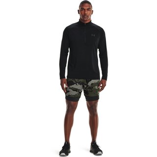 Under Armour Tech 2.0 1/2 Zip herr långärmad tröja, svart