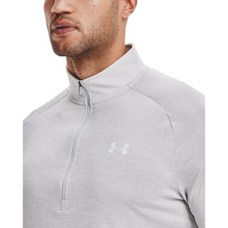 Under Armour Tech 2.0 1/2 Zip herr långärmad tröja, ljusgrå