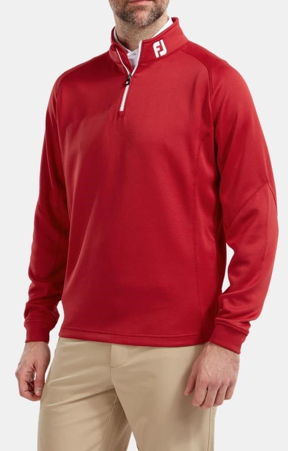 FootJoy Chill-Out herr sweatshirt, röd