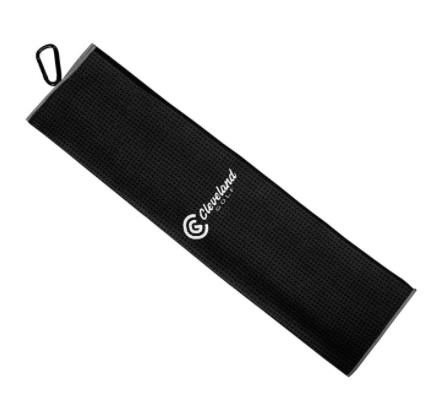 Cleveland Golf Cleveland Trifold Microfiber Handduk, svart