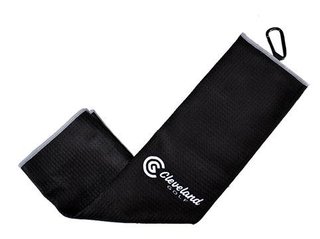 Cleveland Golf Cleveland Trifold Microfiber Handduk, svart