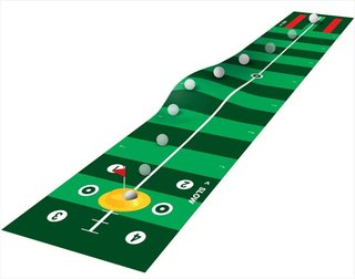Longridge 4 Speed Track Putting Mat (3x0,5m) träningstillbehör