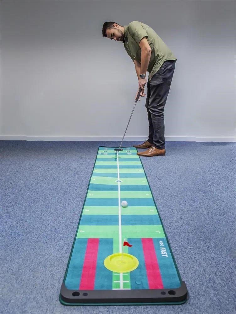 Longridge 4 Speed Track Putting Mat (3x0,5m) träningstillbehör