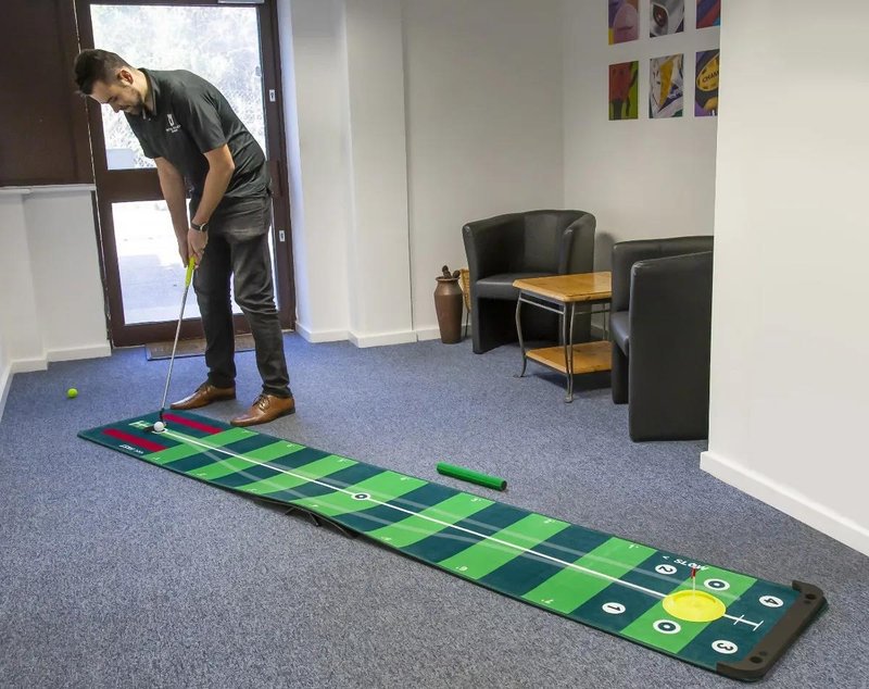 Longridge 4 Speed Track Putting Mat (3x0,5m) träningstillbehör