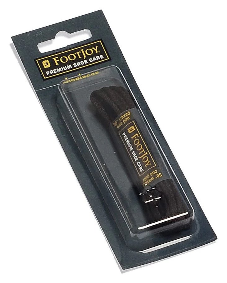 FootJoy Waxed Shoelaces 30" skosnören, svarta