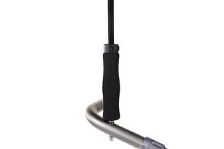 JuCad golfparaply automat med pinne 68", silver (UV-skydd)