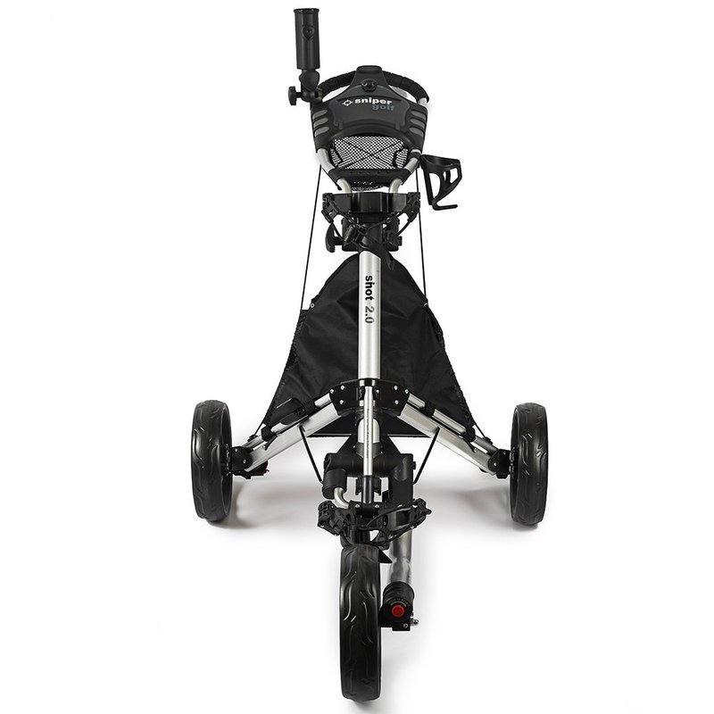 Sniper Golf Shot 2.0 manuell vagn, silver