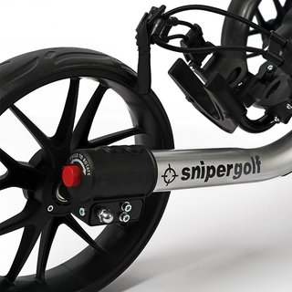 Sniper Golf Shot 2.0 manuell vagn, silver