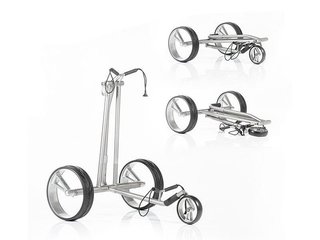 JuCad Phantom Titan eX 2.0 elektrisk trolley + fjärrkontroll (JFS2) + bärväska (JRT-2), titanium