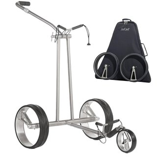 JuCad Phantom Titan 2.0 elektrisk trolley + bärbag, titanium