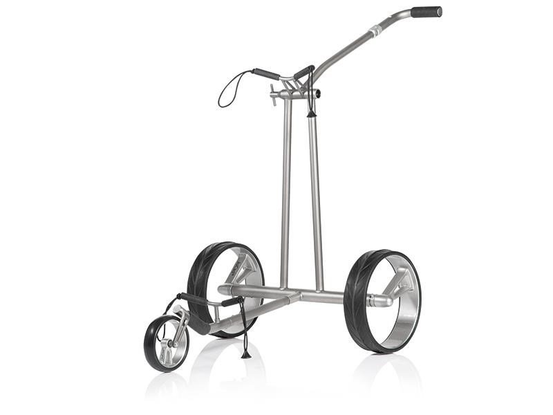 JuCad Phantom Titan 2.0 elektrisk trolley + bärbag, titanium