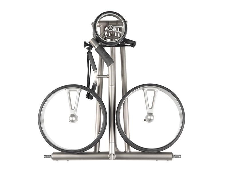 JuCad Phantom Titan 2.0 elektrisk trolley + bärbag, titanium