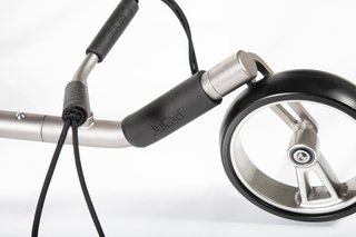 JuCad Phantom Titan 2.0 elektrisk trolley + bärbag, titanium