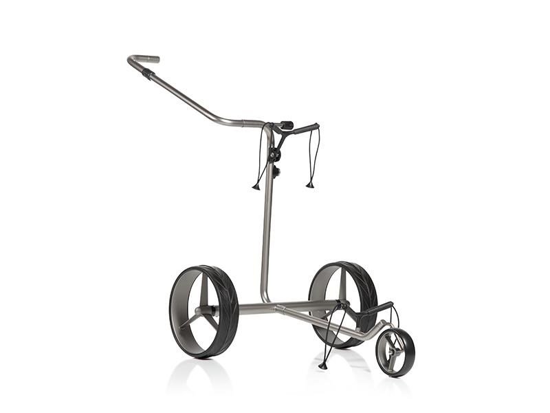 JuCad drive Stainless Steel 2.0 elektrisk trolley, silver