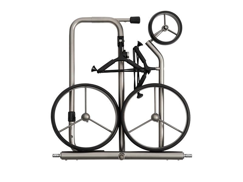 JuCad drive Stainless Steel 2.0 elektrisk trolley, silver