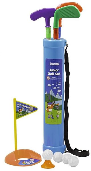 Longridge Longridge Plastic kids golf set tillbehör, flera färger