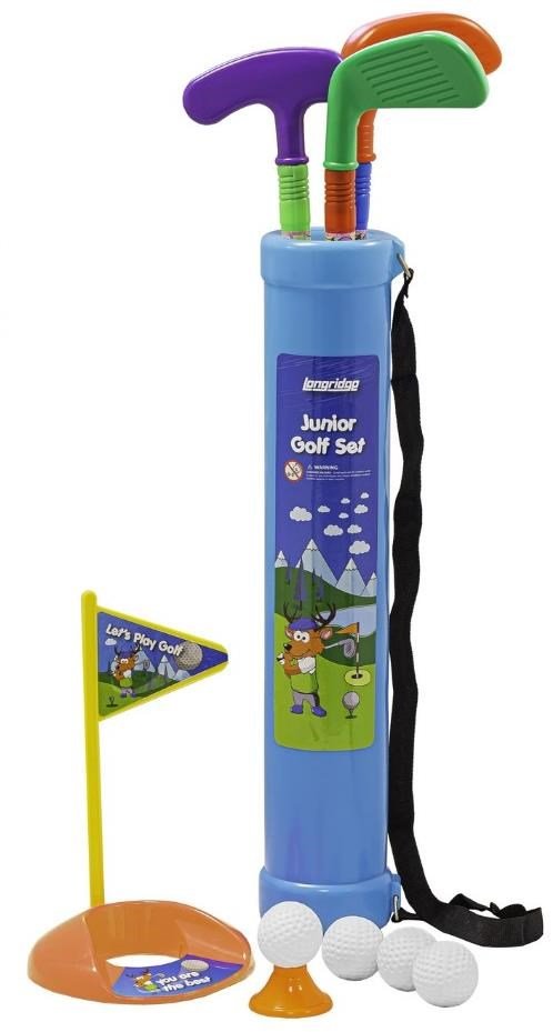 Longridge Longridge Plastic kids golf set tillbehör, flera färger